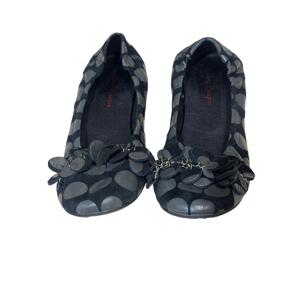 Colouer Poupre leather flats size 38 euro